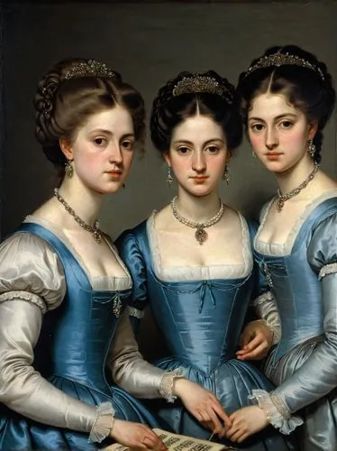 maidservants,noblewomen,polygyny,young women,foundresses,countesses,delatour,duchesses,jordaens,batoni,companias,chambermaids,milkmaids,deaconesses,liotard,koevermans,anguissola,maidens,maids,fleischmanns,Art,Classical Oil Painting,Classical Oil Painting 03