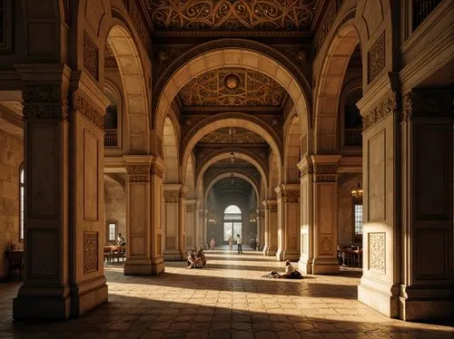 louvre,louvre museum,enfilade,corridor,uffizi,kunsthistorisches museum,certosa di pavia,hallway,glyptotek,sapienza,arcades,hall of the fallen,certosa,borromini,entrance hall,musei vaticani,venaria,galleries,invalides,theed