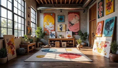 loft,art gallery,art academy,aqua studio,children's interior,gallery,interior decor,home interior,athens art school,watercolor shops,living room,studio ghibli,studios,children's room,galerie,creative office,working space,livingroom,atelier,rental studio