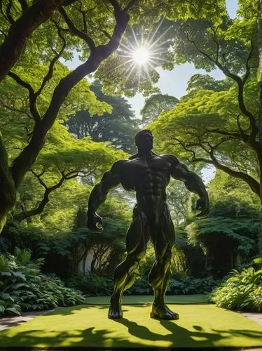 tarzan,groot super hero,tree man,hunter's stand,groot,forest man,druid grove,tree-rex,hulk,garden of eden,patrol,green background,avenger hulk hero,avatar,background ivy,world digital painting,forest background,nature and man,photosynthesis,green congo,Illustration,Black and White,Black and White 26