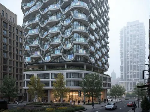 bjarke,kimmelman,tishman,mvrdv,europan,gronkjaer,building honeycomb,glass facade,arkitekter,morphosis,crevier,grenelle,reclad,residential tower,glass facades,glass building,towergroup,andaz,penthouses,3d rendering