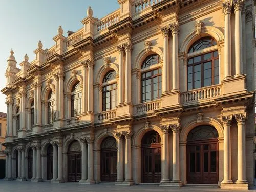 rudolfinum,seville,the lviv opera house,montpellier,palermo,bordeaux,szeged,sevilla,palazzo barberini,capitole,federal palace,delgada,dolmabahce,pinacoteca,llotja,sapienza,valletta,europe palace,noto,konzerthaus,Photography,General,Realistic