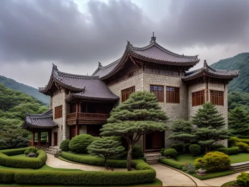 chinese architecture,asian architecture,chinese temple,buddhist temple,japanese architecture,the golden pavilion,golden pavilion,house in mountains,yunnan,hall of supreme harmony,south korea,house in 