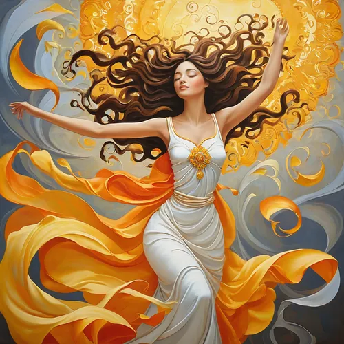 flame spirit,dancing flames,fire angel,solar plexus chakra,fire dancer,sun,flame of fire,sun bride,sun god,fire artist,fire dance,fiery,burning hair,torch-bearer,firedancer,sun flower,solar flare,sol,pillar of fire,sun moon,Art,Artistic Painting,Artistic Painting 29