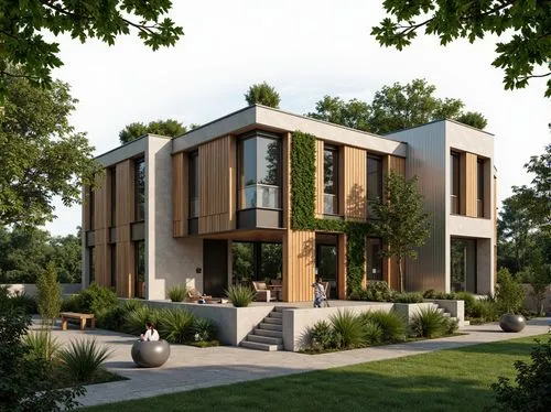 3d rendering,modern house,timber house,revit,passivhaus,sketchup,prefab,cubic house,wooden house,smart house,homebuilding,residential house,forest house,prefabricated,frame house,townhomes,mid century house,inverted cottage,cohousing,danish house