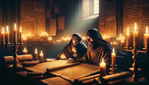 candlemas,candlemaker,monks,woman praying,candlelight,game illustration,candlelights,praying woman,man praying,the annunciation,house of prayer,gothic portrait,nuns,prayer,candle light,carmelite order