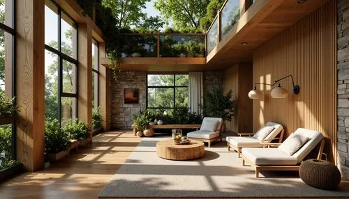 sunroom,mid century modern,conservatory,mid century house,summer house,conservatories,wooden decking,timber house,loft,indoor,living room,front porch,wooden windows,beautiful home,interior modern design,porch,wood deck,aalto,livingroom,forest house