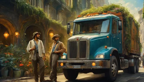 truck driver,rust truck,ford cargo,delivery trucks,datsun truck,tractor trailer,ford truck,truck,delivery truck,buick y-job,fantasy picture,jeep gladiator,kamaz,nikola,ford prefect,long cargo truck,trucks,easter truck,freight transport,trucker,Conceptual Art,Fantasy,Fantasy 05