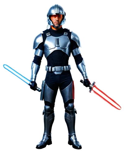 garrison,cylon,starkiller,lightsaber,vector art,knight armor,defending,lightsabers,memecylon,contingents,3d model,defend,vector image,vector graphic,knight star,vaderland,mandos,3d render,darthard,armors,Unique,3D,Isometric