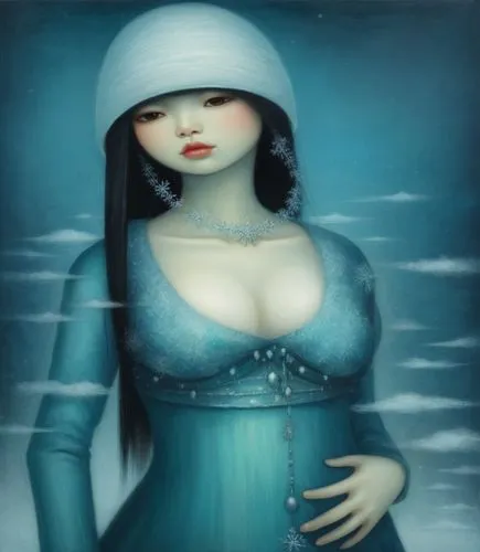 the sea maid,amphitrite,melusine,undine,pregnant woman icon,homogenic,nereids,ariadne,nightdress,sedna,yachtswoman,suit of the snow maiden,dreamfall,nereide,the snow queen,girl with a dolphin,isoline,fathom,jasmine blue,atlantica,Illustration,Abstract Fantasy,Abstract Fantasy 17