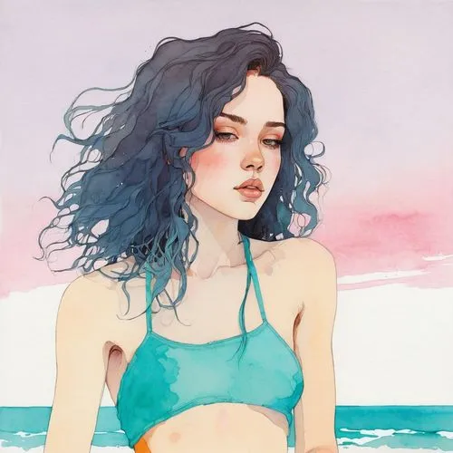 watercolor blue,watercolor,watercolor background,watercolor mermaid,water colors,watercolor painting,ocean,watercolors,soft pastel,sea breeze,watercolor paint,saltwater,sea,swimmer,sea beach-marigold,water color,pastel colors,watercolor sketch,watercolor pencils,ocean blue,Illustration,Paper based,Paper Based 19