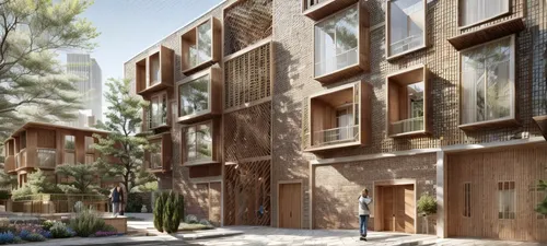 new housing development,eco-construction,wooden facade,corten steel,timber house,housebuilding,townhouses,apartment block,kirrarchitecture,sand-lime brick,wooden houses,softwood,housing estate,wood-fibre boards,apartment building,eco hotel,garden design sydney,apartment complex,3d rendering,arq