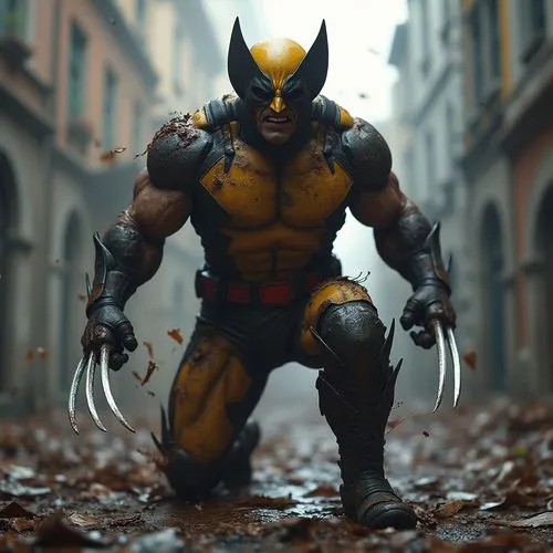 wolverine,adamantium,sabretooth,x men,yellowjacket,logan,xmen,daken,kryptarum-the bumble bee,deathstroke,deathstrike,batroc,antman,cyrax,superwasp,gantman,wolverton,hawkeye,actionfigure,electro,Conceptual Art,Daily,Daily 13