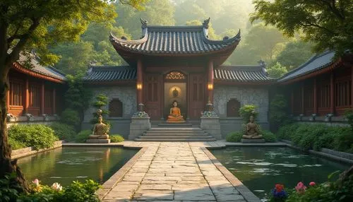 asian architecture,hall of supreme harmony,buddhist temple,water palace,qibao,sanshui,fengshui,teahouse,summer palace,tianxia,yangzhou,qingcheng,dojo,white temple,jinchuan,palyul,tianyang,jiangnan,yangmei,feng shui,Photography,General,Realistic