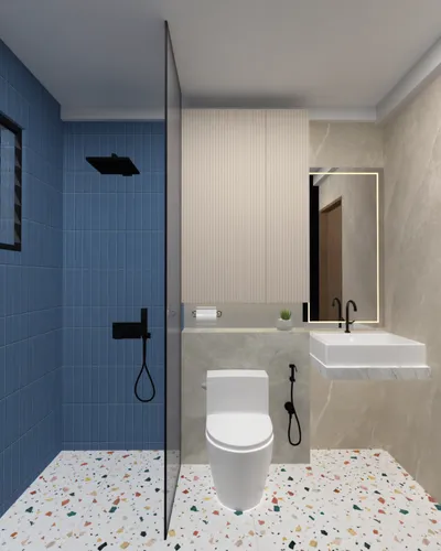 ceramic floor tile,ceramic tile,marazzi,the tile plug-in,modern minimalist bathroom,tiling