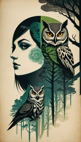 couple boy and girl owl,owls,owl nature,halloween owls,owl art,owl background,songbirds,owlets,owl eyes,forest animals,wild birds,nocturnal bird,owl,woodland animals,owl pattern,owl drawing,reading owl,sparrow owl,birds of prey-night,great horned owls,Illustration,Realistic Fantasy,Realistic Fantasy 29