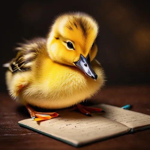 duckling,young duck duckling,duck cub,ducky,ducklings,canard,learn to write,writing-book,ornamental duck,red duck,female duck,duck,rubber duckie,duck on the water,rubber ducky,brahminy duck,quill pen,mandarin duck portrait,author,bird painting,Photography,General,Fantasy