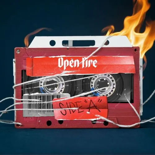 open flames,mixtape,mix tape,firewire,fire siren,fire background,inferno,cd burner,cassette,overheats,radio cassette,obsolete,fireback,oven,realjukebox,centerfire,newspaper fire,obsoleted,pyromania,openers