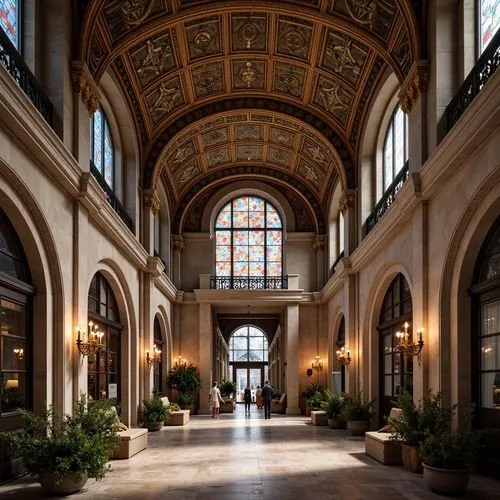 glyptotek,atriums,louvre,musée d'orsay,biltmore,philbrook,certosa di pavia,rijksmuseum,kunsthistorisches museum,cochere,uffizi,carreau,entrance hall,boston public library,foyer,mirogoj,orangery,galleria,hallway,nationalgalerie