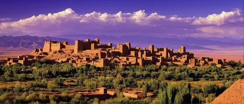 ait-ben-haddou,samarkand,ait ben haddou,ouarzazate,morocco,xinjiang,atlas mountains,cappadocia,flaming mountains,turpan,jordan tours,marrakesh,persian architecture,merzouga,desert desert landscape,zagora,libyan desert,tabriz,desert landscape,algeria,Illustration,American Style,American Style 02