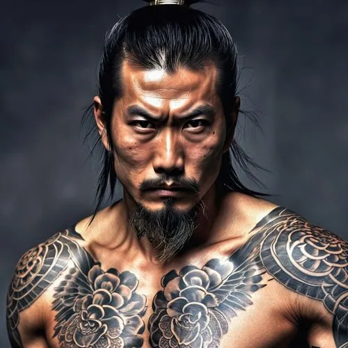 japanese tattoos samurai warrior,xing yi quan,yi sun sin,japanese martial arts,samurai fighter,choi kwang-do,samurai,dragon li,japanese character,genghis khan,luo han guo,goki,gungdo,korean,asian tige