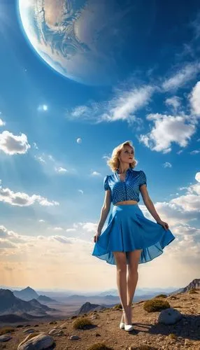 heliosphere,blue moon rose,lindsey stirling,cosmogirl,cielo,celestial body,Photography,General,Realistic