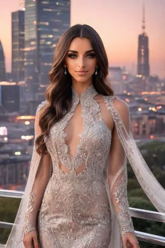 a beautiful woman in a gown posing for a po,elissa,aliyeva,anfisa,sazan,armenian,abdullayeva,Photography,Realistic