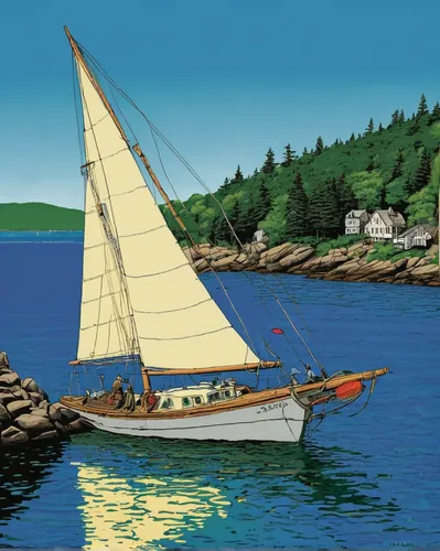 bar harbor,sailing vessel,sailing boat,sailing-boat,sail boat,tern schooner,sailboat,sea sailing ship,newfoundland,sail ship,sailing boats,schooner,full-rigged ship,sailing ship,windjammer,sailboats,nubble,keelboat,boat landscape,sailing ships,Illustration,Vector,Vector 15