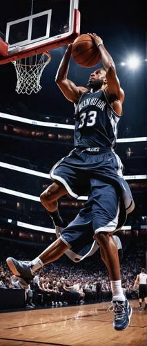 NBA basketball player, dynamic action pose, sweaty muscular body, athletic wear, Nike shoes, basketball in hand, hoop in background, stadium crowd, bright arena lights, dramatic shadows, intense facia