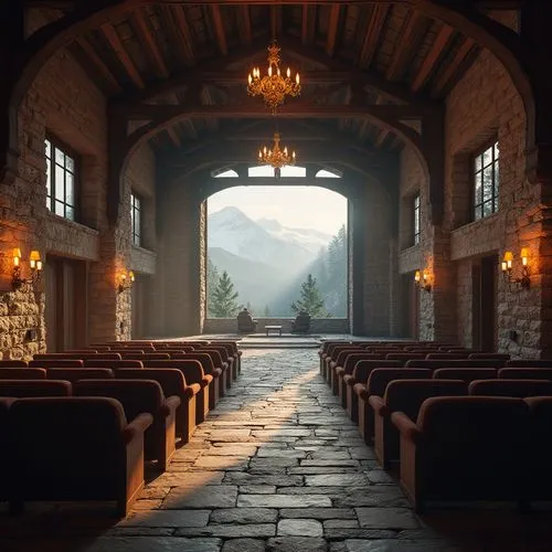 chapel,forest chapel,cave church,pilgrimage chapel,tabernacles,risen church,christ chapel,sanctuary,hall of the fallen,wayside chapel,presbytery,tabernacle,monastery,grotto,entranceway,narthex,holy place,theatre stage,santuario,church,Photography,General,Realistic