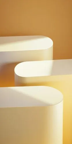 电商渲染背景，温馨的色调，干净的光影，,a close up of several circular tables with an orange wall,anastassiades,luminaires,table lamps,wall lamp,luminarias,wall light,Photography,General,Realistic