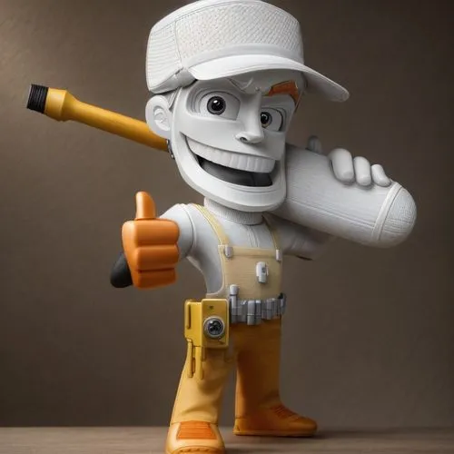 construction worker,carton man,tradesman,pubg mascot,janitor,builder,engineer,3d man,repairman,hardhat,3d model,cinema 4d,bricklayer,3d figure,miner,blue-collar worker,electrical contractor,a carpente