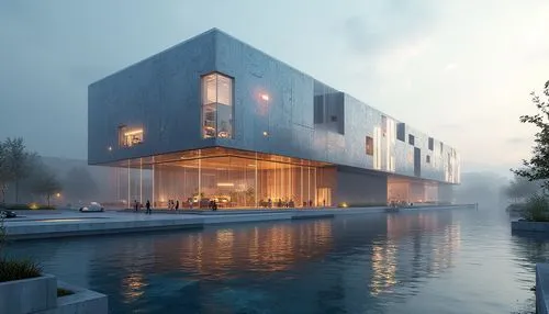 snohetta,cubic house,cube house,bjarke,water cube,cube stilt houses,glass facade,aqua studio,adjaye,modern architecture,modern house,zumthor,architektur,house by the water,mirror house,archidaily,futuristic architecture,arkitekter,glass blocks,dunes house,Photography,General,Realistic