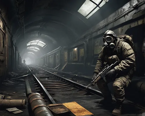 underground,warsaw uprising,verdun,metro,train tunnel,underground cables,stalingrad,subway system,fallout4,subway station,industrial tubes,tunnel,railroad,steel helmet,under the moscow city,chemical plant,train station passage,trench coat,railway tunnel,chemical container,Unique,Design,Logo Design