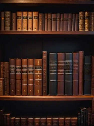 Modern architectural library, 10 thick books stacked horizontally, leather-bound covers, golden font titles, ornate bookshelves, dark wood, minimalist background, softbox lighting, shallow depth of fi