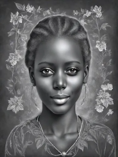 african woman,african american woman,nigeria woman,african art,girl portrait,afro-american,black woman,portrait of a girl,beautiful african american women,afro american,afro american girls,graphite,digital painting,mystical portrait of a girl,woman portrait,afroamerican,african-american,black skin,digital artwork,girl drawing