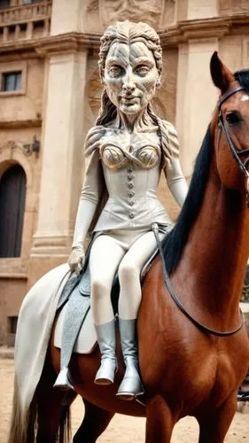 CON CUERPO DE CABALLO,equestrian statue,the horse at the fountain,equestrian helmet,andrew jackson statue,capitoline hill,princess diana gedenkbrunnen,horseback,cavalry,classical sculpture,conquistado