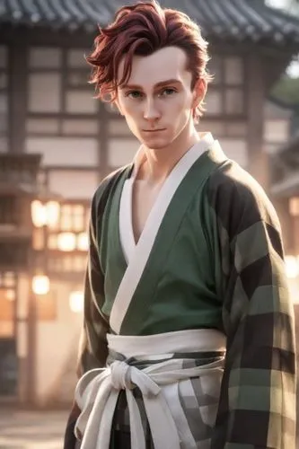 an image of a japanese man with his hair tied up,yahiko,toshiie,sakon,ryunosuke,yukimura,ishin