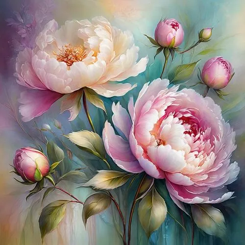 peonies,pink peony,peony,flower painting,peony pink,lotus flowers,pink water lilies,peony bouquet,lotuses,waterlilies,noble roses,lotus hearts,water lilies,lotus blossom,magnolias,white water lilies,pink dahlias,pink tulips,peony frame,blooming roses,Conceptual Art,Daily,Daily 32