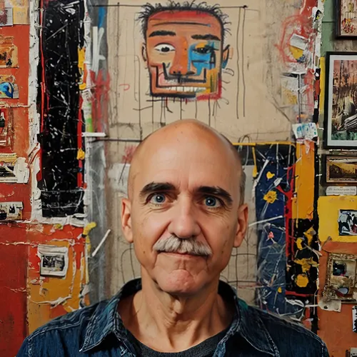 artist portrait,sculptor ed elliott,italian painter,david bates,joe iurato,ervin hervé-lóránth,abdel rahman,portait,man portraits,itamar kazir,uomo vitruviano,alejandro vergara blanco,art dealer,self-