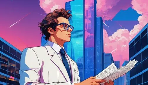 sci fiction illustration,salaryman,cartoon doctor,otacon,futurists,egon,neuromancer,scientist,shinra,neon human resources,hirohiko,business angel,pharmacopeia,akira,idealizes,fukumoto,researcher,animeigo,oikawa,okabe,Conceptual Art,Sci-Fi,Sci-Fi 28