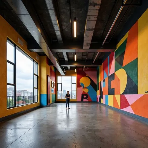 murals,color wall,wall painting,lewitt,muralism,painted block wall,wall paint,muralist,artspace,creative office,painted wall,eyebeam,athens art school,quadriennale,maser,muralists,collaboratory,children's interior,gensler,massart