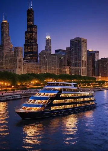 cruise ship,chicago night,cruiseliner,chicago skyline,cruises,chicago,chicagoland,chartering,superyachts,chicagoan,passenger ship,paddlewheeler,azamara,superyacht,westerdam,oberstar,yacht exterior,federsee pier,staterooms,steamship,Conceptual Art,Daily,Daily 23