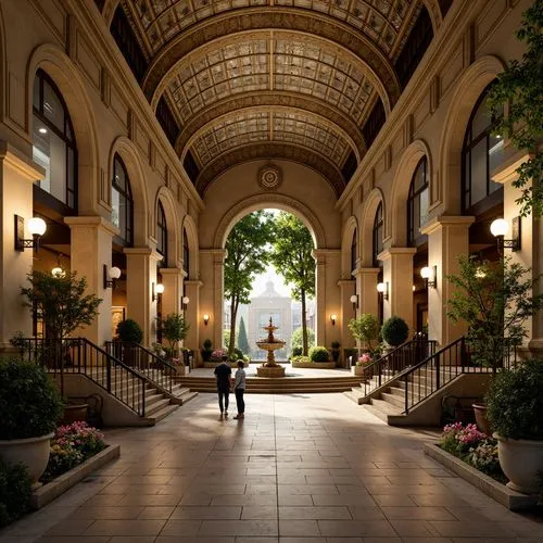 atriums,philbrook,galleria,cochere,glyptotek,biltmore,opryland,courtyards,wintergarden,gaylord palms hotel,stonebriar,breezeway,hallway,walkway,boston public library,spreckels,inside courtyard,columbarium,benaroya,caltech