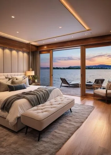 penthouses,great room,on a yacht,ocean view,houseboat,oceanfront,deckhouse,modern room,luxury home interior,modern living room,livingroom,oceanview,luxury,luxury property,staterooms,interior modern design,sleeping room,luxurious,living room,contemporary decor,Conceptual Art,Daily,Daily 15