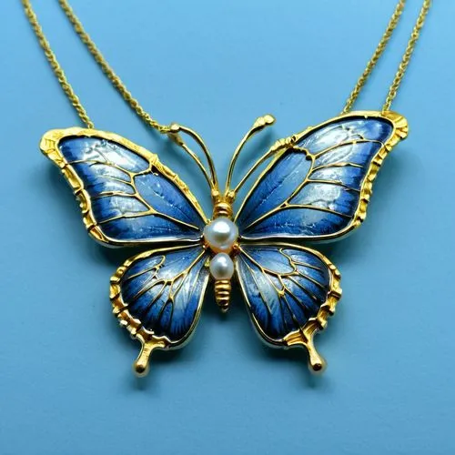 ulysses butterfly,necklace with winged heart,mariposa,butterfly floral,sky butterfly,boloria,Conceptual Art,Daily,Daily 02