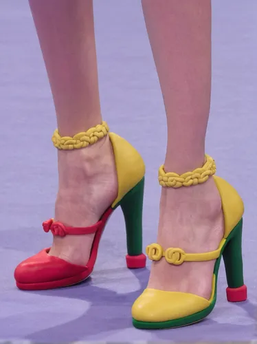 429ee9ec447f The model sported lower heels for the recent Chanel Autumn Winter 2015  show,stack-heel shoe,doll shoes,heeled shoes,heel shoe,achille's heel,high heel shoes,leprechaun shoes,talons,court