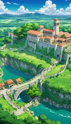 kanto,machico,seborga,alfheim,butka,yamada's rice fields,Illustration,Japanese style,Japanese Style 03