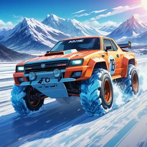 subaru rex,all-terrain,off-road car,off-road vehicle,off-road outlaw,off road toy,toyota 4runner,off road vehicle,all-terrain vehicle,six-wheel drive,ice racing,ford ranger,raptor,off-road vehicles,chevrolet colorado,pickup truck racing,off-road racing,winter tires,new vehicle,snow plow,Illustration,Japanese style,Japanese Style 03