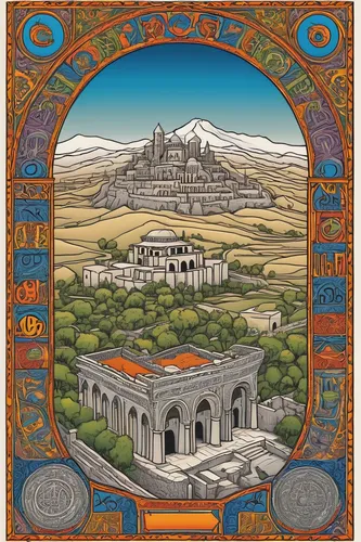 the aztec calendar,ancient city,altiplano,taraxum,maya city,pompeii,axum,pueblo,aztec,mexican calendar,temples,acropolis,maya civilization,pompei,aztecs,caravanserai,antigua guatemala,palace of knossos,the ancient world,karnak,Illustration,Black and White,Black and White 14